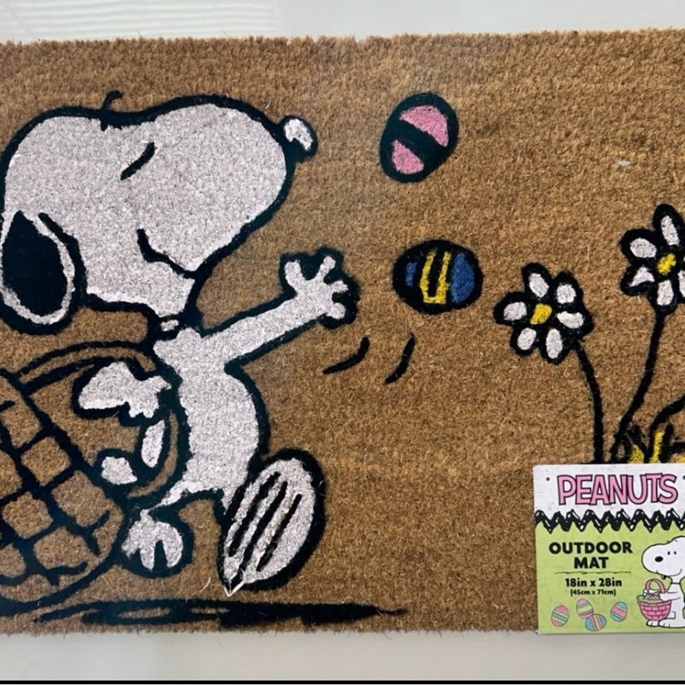 Peanuts/Snoopy Easter Outdoor Mat